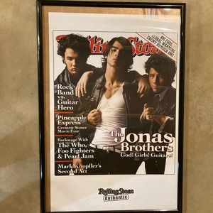 Jonas Brothers Rolling Stone Poster